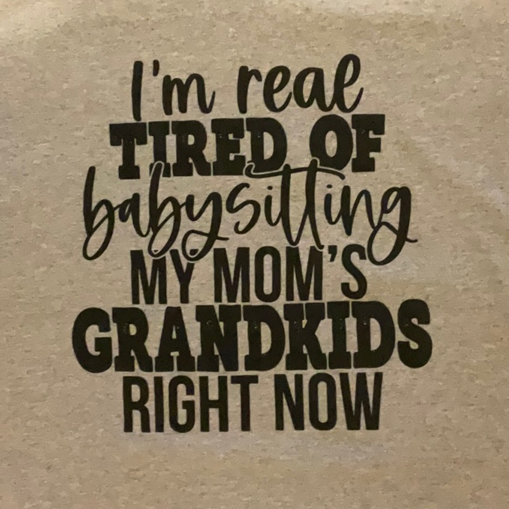 Funny Mom Tshirt Gray